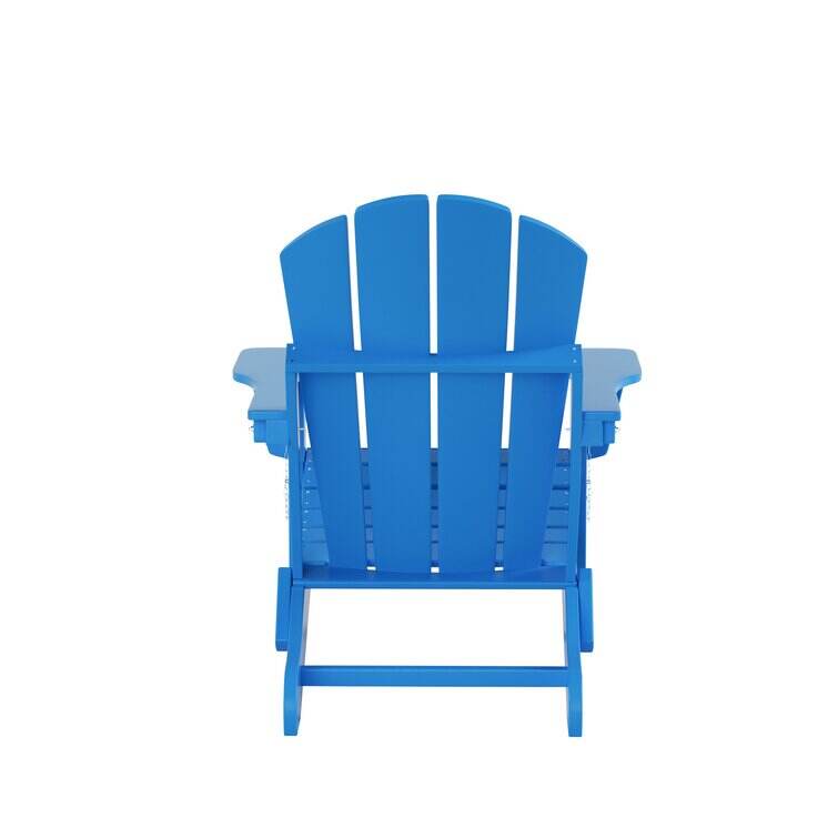 Elland HDPE Folding Adirondack Chair