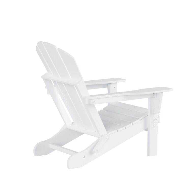 Elland HDPE Folding Adirondack Chair