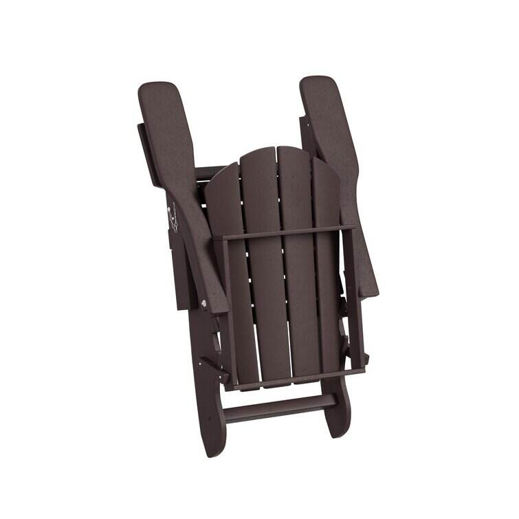 Elland HDPE Folding Adirondack Chair