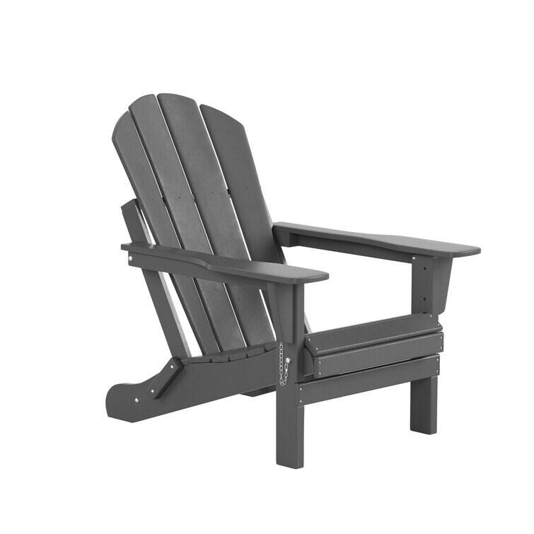 Elland HDPE Folding Adirondack Chair