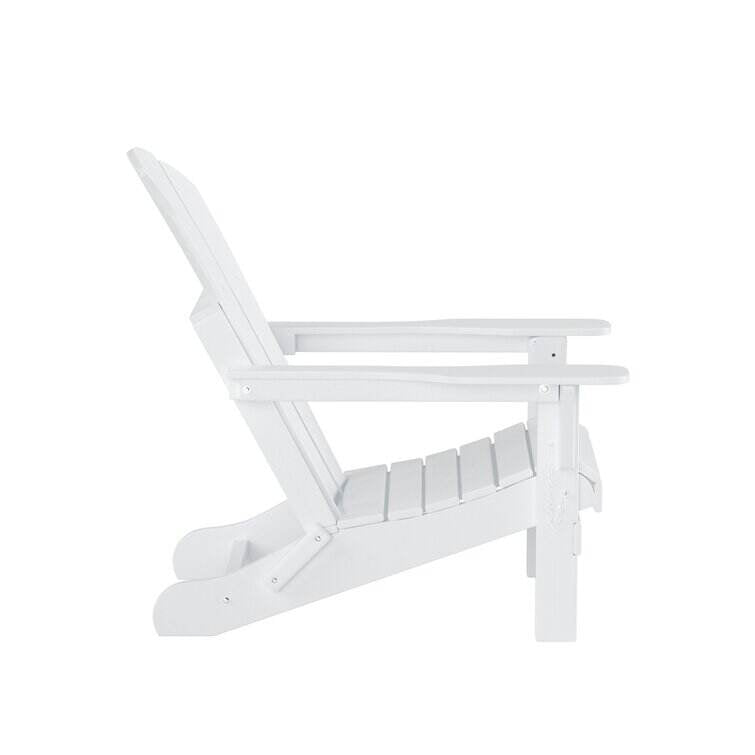 Elland HDPE Folding Adirondack Chair