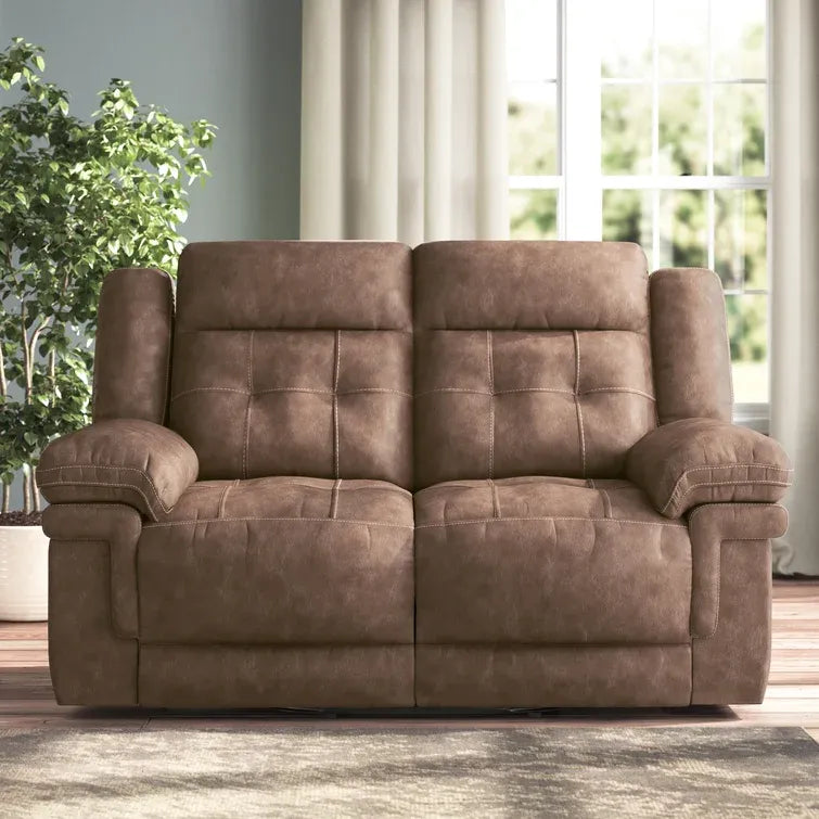 Elida 66'' Pillow Top Arm Reclining Loveseat