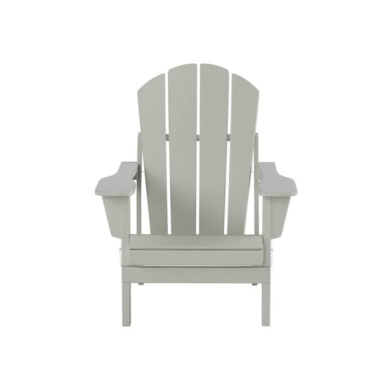 Elland HDPE Folding Adirondack Chair