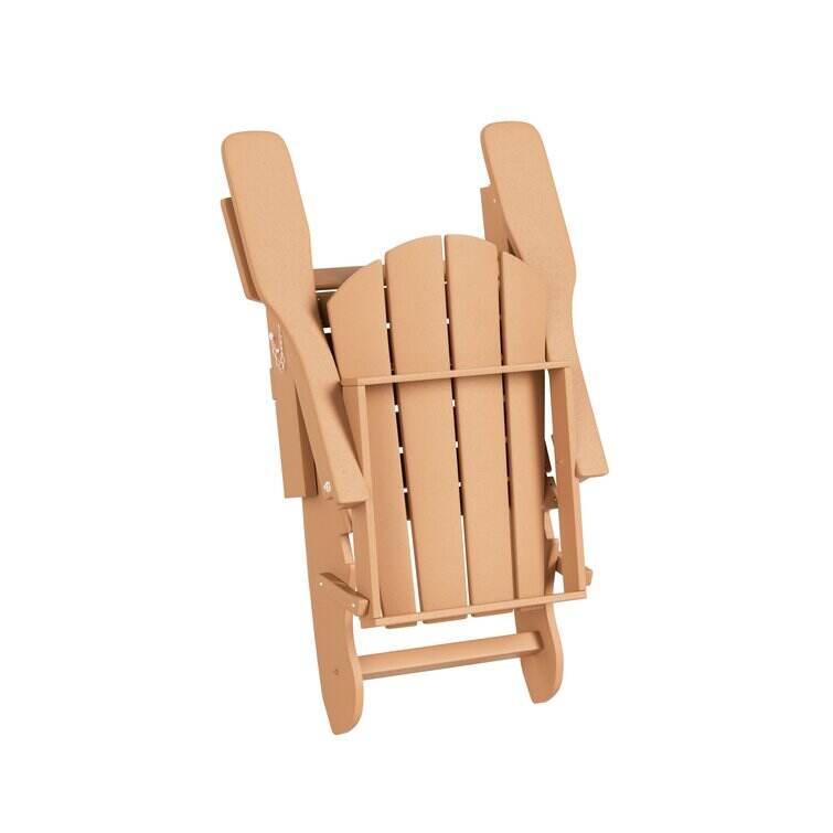 Elland HDPE Folding Adirondack Chair