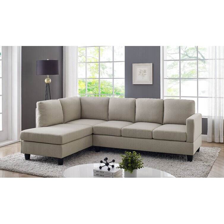 95.25" Wide Sofa & Chaise