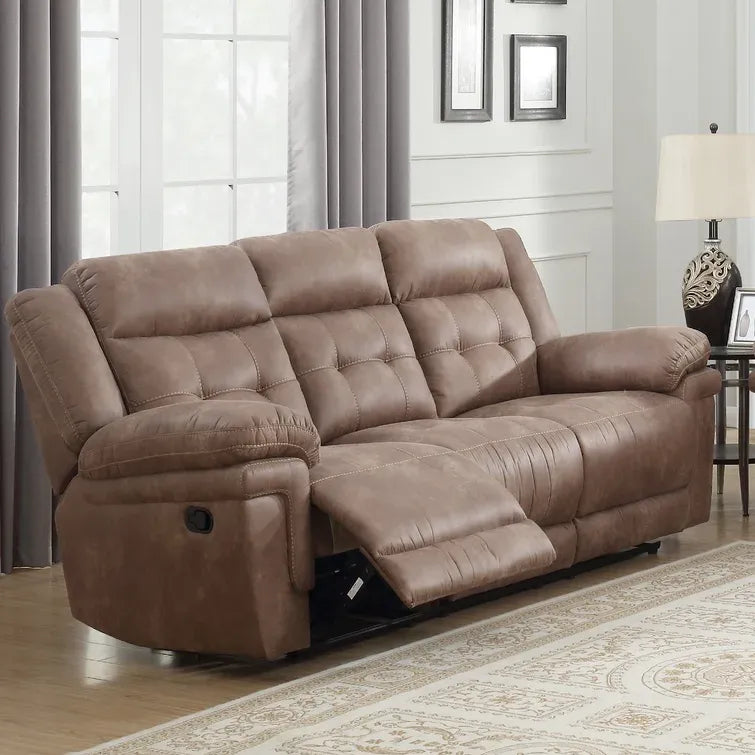 Elida 88'' Pillow Top Arm Reclining Loveseat